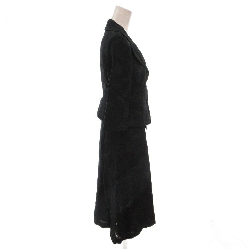 【中古】シビラ SYBILLA セットアップ フォーマル ジャケット 七分袖 ノースリーブ...
