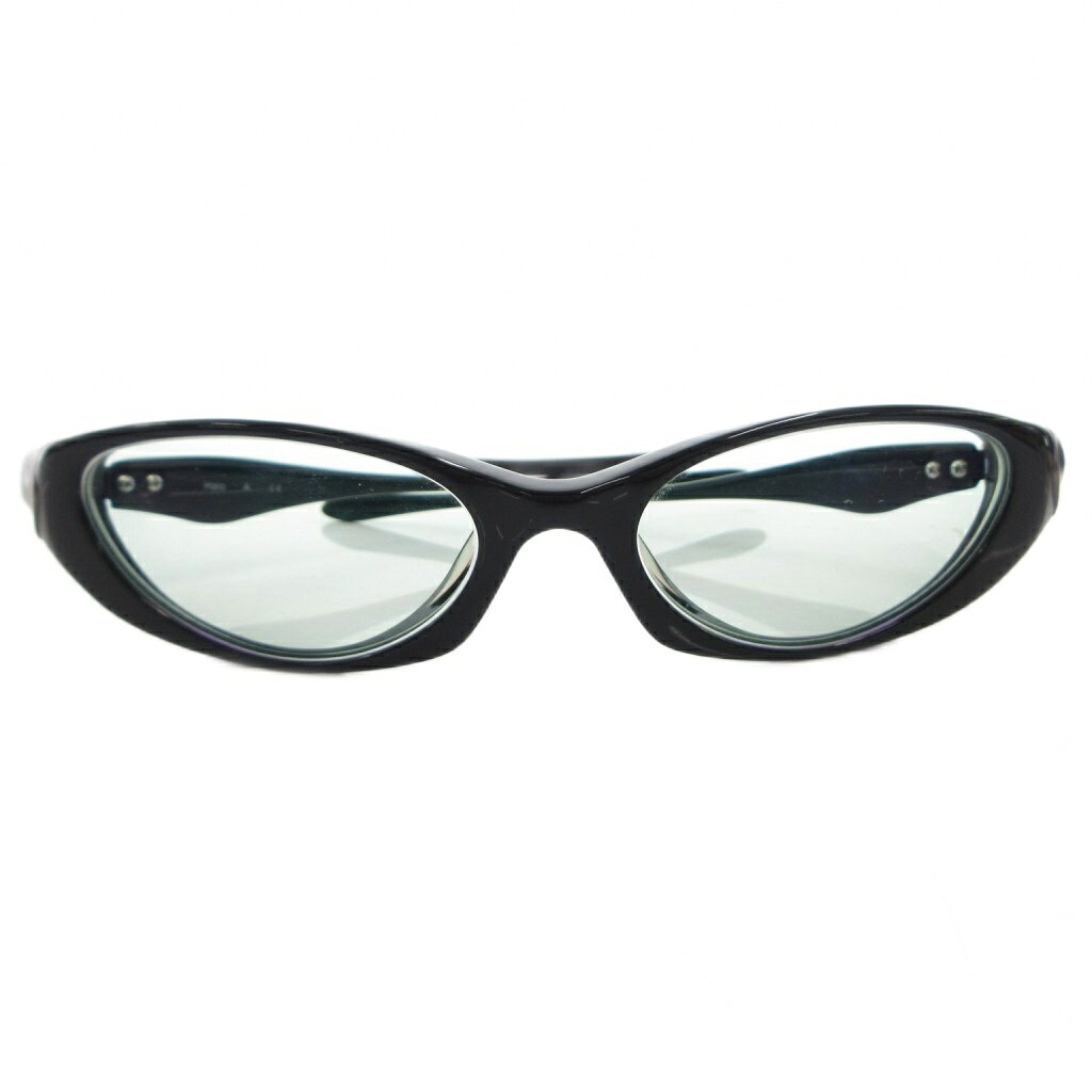 【中古】オークリー OAKLEY ヘイロン サングラス アイウェア メガネ 度入りレンズ 黒 ブラック /FF メンズ 【ベクトル 古着】 260416