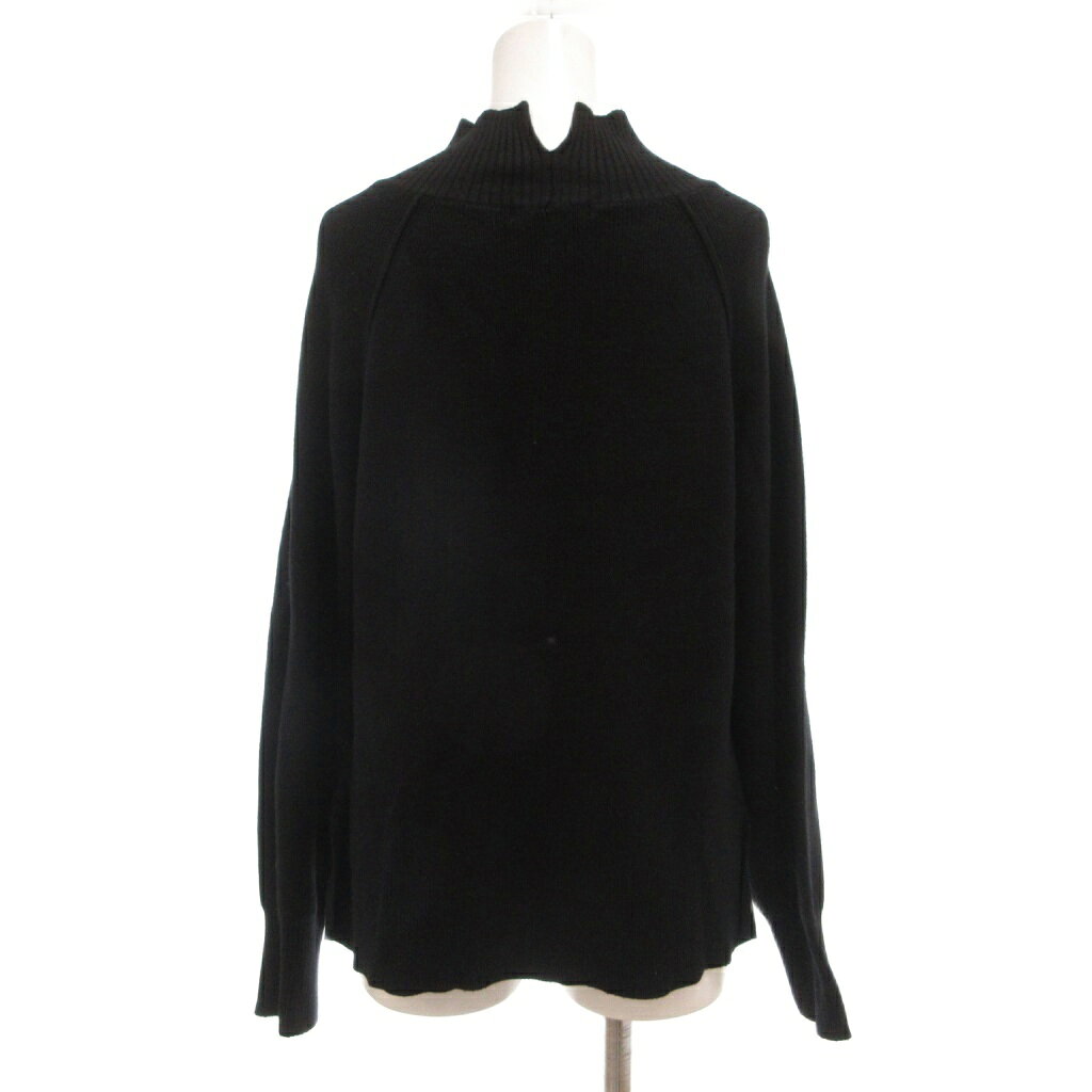 【中古】グローバルワーク GLOBAL WORK 美品 メルティハイネックアゼプルオーバー ニット セーター 長袖 S 黒 ブラック /MG レディース 【ベクトル 古着】 260506 auc-vector-20914703 ブランド古着の買取販売ベクトル サンプル画像3
