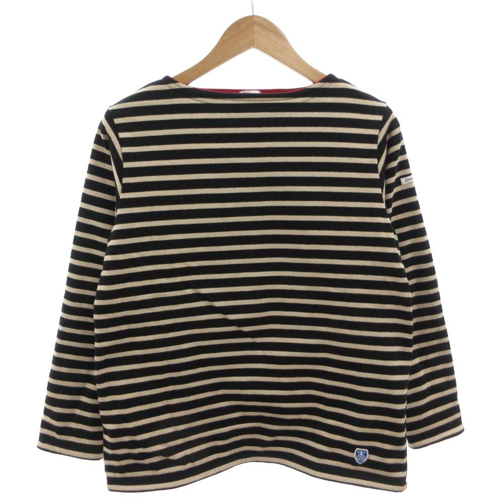 【中古】オーチバル ORCIVAL オーシバル フリースライニングコットンロード バスクシャツ 長袖Tシャツ カットソー ボートネック 2 黒 ブラック 白 ホワイト /FF メンズ 【ベクトル 古着】 260514ブランドオーチバル ORCIVAL オーシバル表記サイズ2実寸サイズ肩幅：39cm　身幅：48cm　着丈：64cm　袖丈：52cm　　素材表地 コットン 裏地 ポリエステル色白 ホワイト 黒 ブラック 状態・全体擦れ その他に目立ったダメージはなく、問題なくご使用いただける商品です。 ※あくまでも中古品ですので掲載写真や記載内容をご確認いただき、ご理解の上ご購入ください。備考品番：19A-NW-002 株式会社 ボーイズ こちらのお品物は店舗で保管しておらず、店頭販売出来かねます。（※お取り寄せも出来かねます）商品のお問い合わせの回答を休止しております。＊各商品ページの商品詳細等をご確認の上ご購入ください。【中古】オーチバル ORCIVAL オーシバル フリースライニングコットンロード バスクシャツ 長袖Tシャツ カットソー ボートネック 2 黒 ブラック 白 ホワイト /FF メンズ 【ベクトル 古着】 260514状態ランク　”AB”詳細については、下記および「状態ランクについて」ページをご覧ください。未使用・新品の商品ほぼ新品同様の商品使用感が少なく、かなり状態の良い商品使用感はあるが、傷や汚れの少ない商品使用感の他、傷や汚れが見られる商品かなり大きな傷みがある難あり商品※S〜CランクはUSED品となりますので、使用感をご理解の上でご入札下さい。状態ランクについてinformationブランドオーチバル ORCIVAL オーシバル表記サイズ2実寸サイズ肩幅：39cm　身幅：48cm　着丈：64cm　袖丈：52cm　　素材表地 コットン 裏地 ポリエステル色白 ホワイト 黒 ブラック 状態・全体擦れ その他に目立ったダメージはなく、問題なくご使用いただける商品です。 ※あくまでも中古品ですので掲載写真や記載内容をご確認いただき、ご理解の上ご購入ください。備考品番：19A-NW-002 株式会社 ボーイズ こちらのお品物は店舗で保管しておらず、店頭販売出来かねます。（※お取り寄せも出来かねます）商品のお問い合わせの回答を休止しております。＊各商品ページの商品詳細等をご確認の上ご購入ください。本商品は一点物です他サイトや店舗にて販売している商品です。多少のお時間差にて欠品になることもございます。予めご了承頂ますようお願い致します。ベクトル・サイズガイドはこちらこの商品と同じブランドの商品を見る