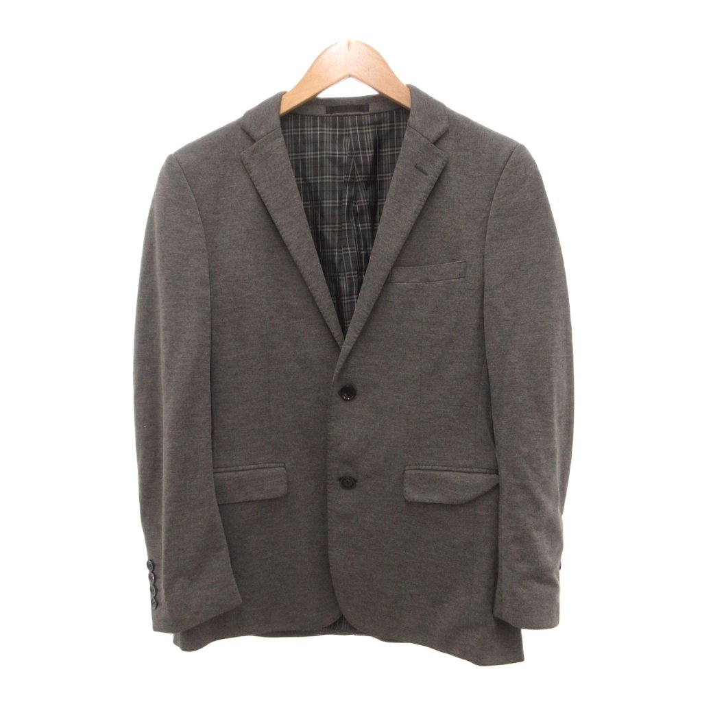 中古 バーバリーブラックレーベル BURBERRY BLACK LABEL テーラードジャケット シングル 裏地チェック柄 S auc-vector-21066865 ブランド古着の買取販売ベクトル パッケージ画像
