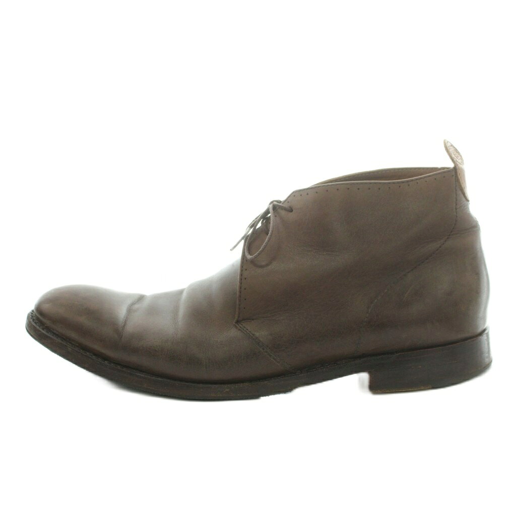 【中古】グレンソン GRENSON チャッカブーツ レザー 8.5 26.5-27.0cm 茶 ブラウン 5017-203 /MI メンズ 【ベクトル 古着】 260717ブランドグレンソン GRENSON表記サイズ8.5 26.5-27.0cm実寸サイズ履き口周り：25.5cm　筒高：10.5cm　ヒールの高さ：2.5cm　　素材レザー色茶 ブラウン状態履きジワ、スレ、及びかかとにすり減りがございます。 ※全体的に中古品としての使用感とダメージがありますが、通常使用には支障のない商品です。 掲載写真や記載内容をご確認いただき、ご理解の上ご購入ください。付属品付属品なし備考品番:5017-203商品のお問い合わせの回答を休止しております。＊各商品ページの商品詳細等をご確認の上ご購入ください。【中古】グレンソン GRENSON チャッカブーツ レザー 8.5 26.5-27.0cm 茶 ブラウン 5017-203 /MI メンズ 【ベクトル 古着】 260717状態ランク　”B”詳細については、下記および「状態ランクについて」ページをご覧ください。未使用・新品の商品ほぼ新品同様の商品使用感が少なく、かなり状態の良い商品使用感はあるが、傷や汚れの少ない商品使用感の他、傷や汚れが見られる商品かなり大きな傷みがある難あり商品※S〜CランクはUSED品となりますので、使用感をご理解の上でご入札下さい。状態ランクについてinformationブランドグレンソン GRENSON表記サイズ8.5 26.5-27.0cm実寸サイズ履き口周り：25.5cm　筒高：10.5cm　ヒールの高さ：2.5cm　　素材レザー色茶 ブラウン状態履きジワ、スレ、及びかかとにすり減りがございます。 ※全体的に中古品としての使用感とダメージがありますが、通常使用には支障のない商品です。 掲載写真や記載内容をご確認いただき、ご理解の上ご購入ください。付属品付属品なし備考品番:5017-203商品のお問い合わせの回答を休止しております。＊各商品ページの商品詳細等をご確認の上ご購入ください。本商品は一点物です他サイトや店舗にて販売している商品です。多少のお時間差にて欠品になることもございます。予めご了承頂ますようお願い致します。ベクトル・サイズガイドはこちらこの商品と同じブランドの商品を見る