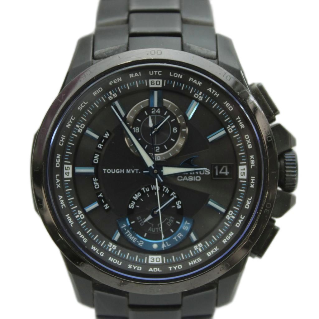 【稼動】 美品 CASIO オシアナス 腕時計 メンズ OCW-T1000 黒 楽天市場】t1000 オシアナス（腕時計）の通販
