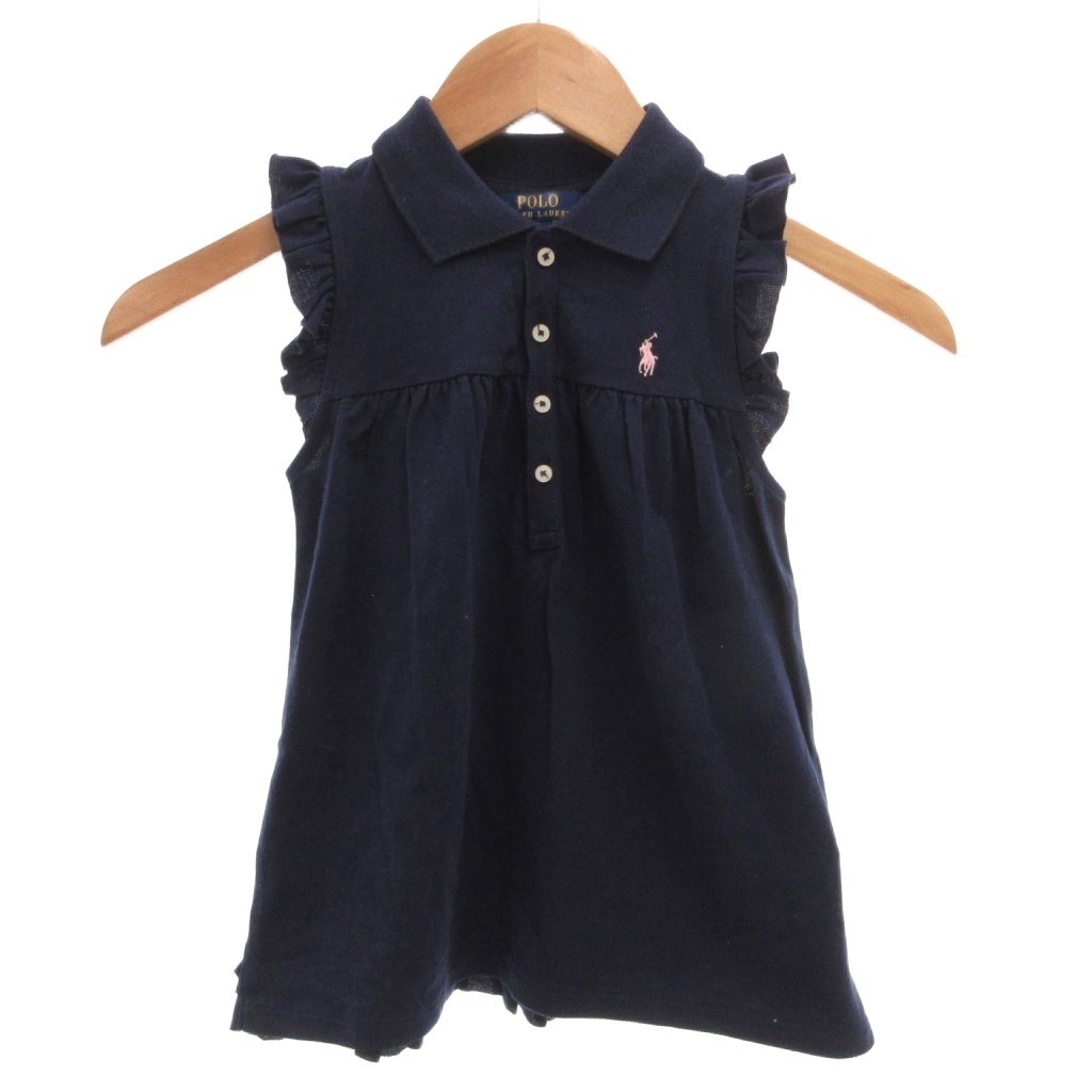 【中古】ポロ ラルフローレン POLO RALPH LAUREN ワンピース カットソー 鹿の子 ノースリーブ フリル 120 ネイビー /FF キッズ 【ベクトル 古着】 260724ブランドポロ ラルフローレン POLO RALPH LAUREN表記サイズ120実寸サイズ身幅：30cm　着丈：42cm　　素材綿色紺 ネイビー 状態・全体擦れ、色褪せ その他に目立ったダメージはなく、問題なくご使用いただける商品です。 ※あくまでも中古品ですので掲載写真や記載内容をご確認いただき、ご理解の上ご購入ください。備考ラルフローレン 株 こちらのお品物は店舗で保管しておらず、店頭販売出来かねます。（※お取り寄せも出来かねます）商品のお問い合わせの回答を休止しております。＊各商品ページの商品詳細等をご確認の上ご購入ください。【中古】ポロ ラルフローレン POLO RALPH LAUREN ワンピース カットソー 鹿の子 ノースリーブ フリル 120 ネイビー /FF キッズ 【ベクトル 古着】 260724状態ランク　”AB”詳細については、下記および「状態ランクについて」ページをご覧ください。未使用・新品の商品ほぼ新品同様の商品使用感が少なく、かなり状態の良い商品使用感はあるが、傷や汚れの少ない商品使用感の他、傷や汚れが見られる商品かなり大きな傷みがある難あり商品※S〜CランクはUSED品となりますので、使用感をご理解の上でご入札下さい。状態ランクについてinformationブランドポロ ラルフローレン POLO RALPH LAUREN表記サイズ120実寸サイズ身幅：30cm　着丈：42cm　　素材綿色紺 ネイビー 状態・全体擦れ、色褪せ その他に目立ったダメージはなく、問題なくご使用いただける商品です。 ※あくまでも中古品ですので掲載写真や記載内容をご確認いただき、ご理解の上ご購入ください。備考ラルフローレン 株 こちらのお品物は店舗で保管しておらず、店頭販売出来かねます。（※お取り寄せも出来かねます）商品のお問い合わせの回答を休止しております。＊各商品ページの商品詳細等をご確認の上ご購入ください。本商品は一点物です他サイトや店舗にて販売している商品です。多少のお時間差にて欠品になることもございます。予めご了承頂ますようお願い致します。ベクトル・サイズガイドはこちらこの商品と同じブランドの商品を見る