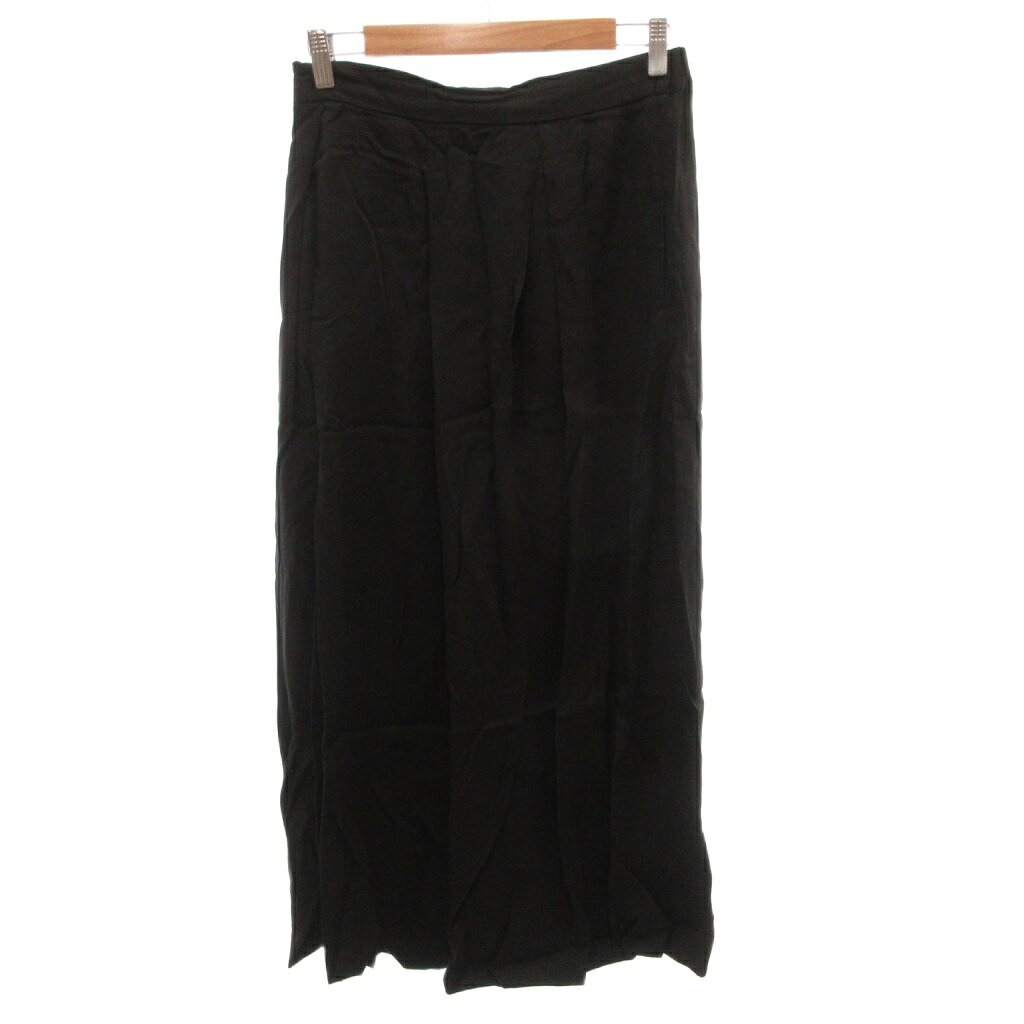 【中古】ロペピクニック ROPE Picnic ワイドパンツ スラックス イージー 40 黒 ブラック /FF レディース 【ベクトル 古着】 260821 auc-vector-21208489 ブランド古着の買取販売ベクトル パッケージ画像