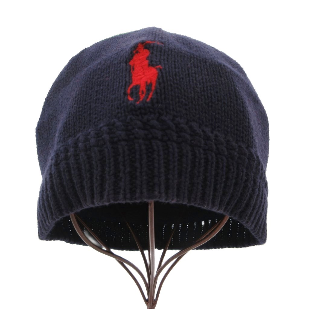 【中古】ポロ バイ ラルフローレン Polo by Ralph Lauren ニットキャップ ビーニー...