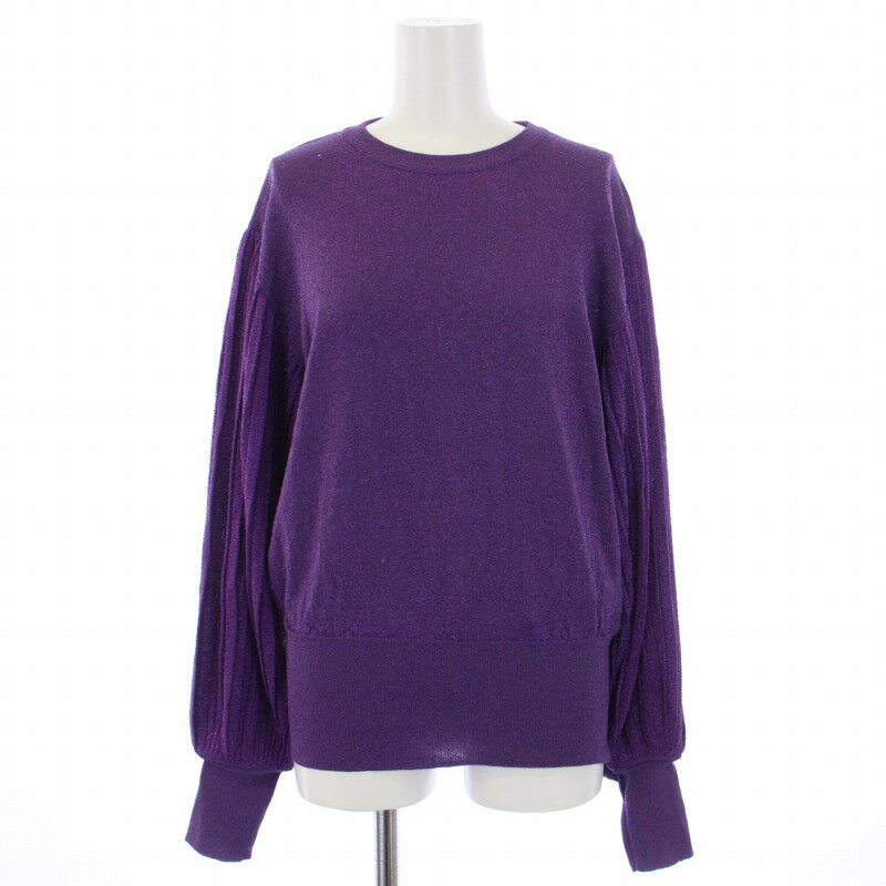 šۥ२ MSGM PUFF SLEEVE SWEATER ˥å  Ĺµ ѥե꡼ M  ѡץ 2941MDM114 /BM ǥ ڥ٥ȥ  240416