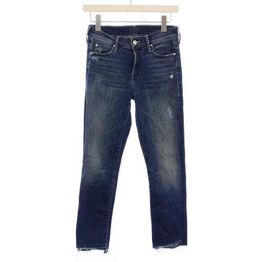 【中古】マザー mother デニムパンツ アンクルパンツ ジーンズ ジップフライ USED加工 25 インディゴ /BM レディース 【ベクトル 古着】 250529 【中古】マザー mother デニムパンツ アンクルパンツ ジーンズ ジップフライ USED加工 25 インディゴ /BM レディース 【ベクトル 古着】 250529