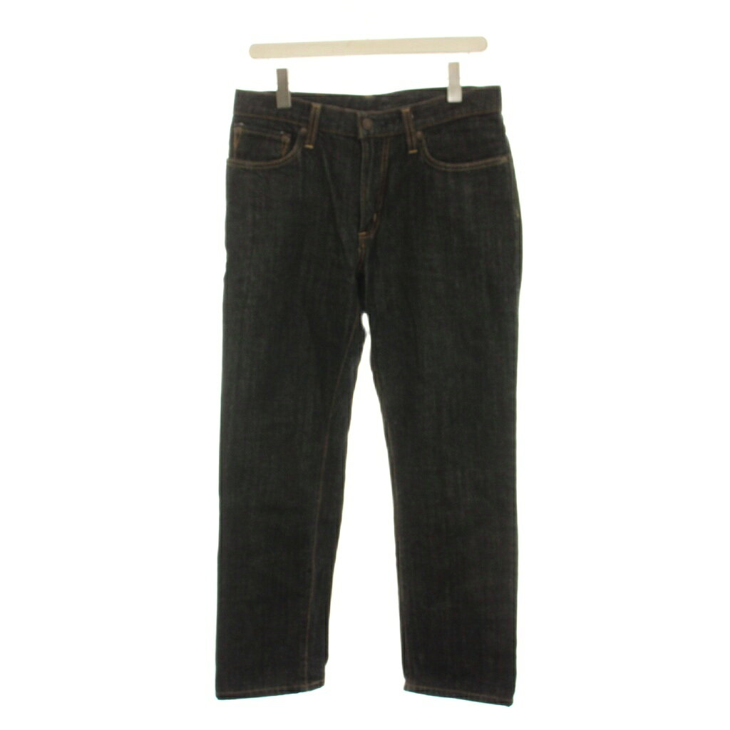 [Used] Edwin 403 International Basic Denim Pants Jeans W30 Black 5-Pocket Straight Silhouette /YM Men's [Vector Used Clothing] 260507