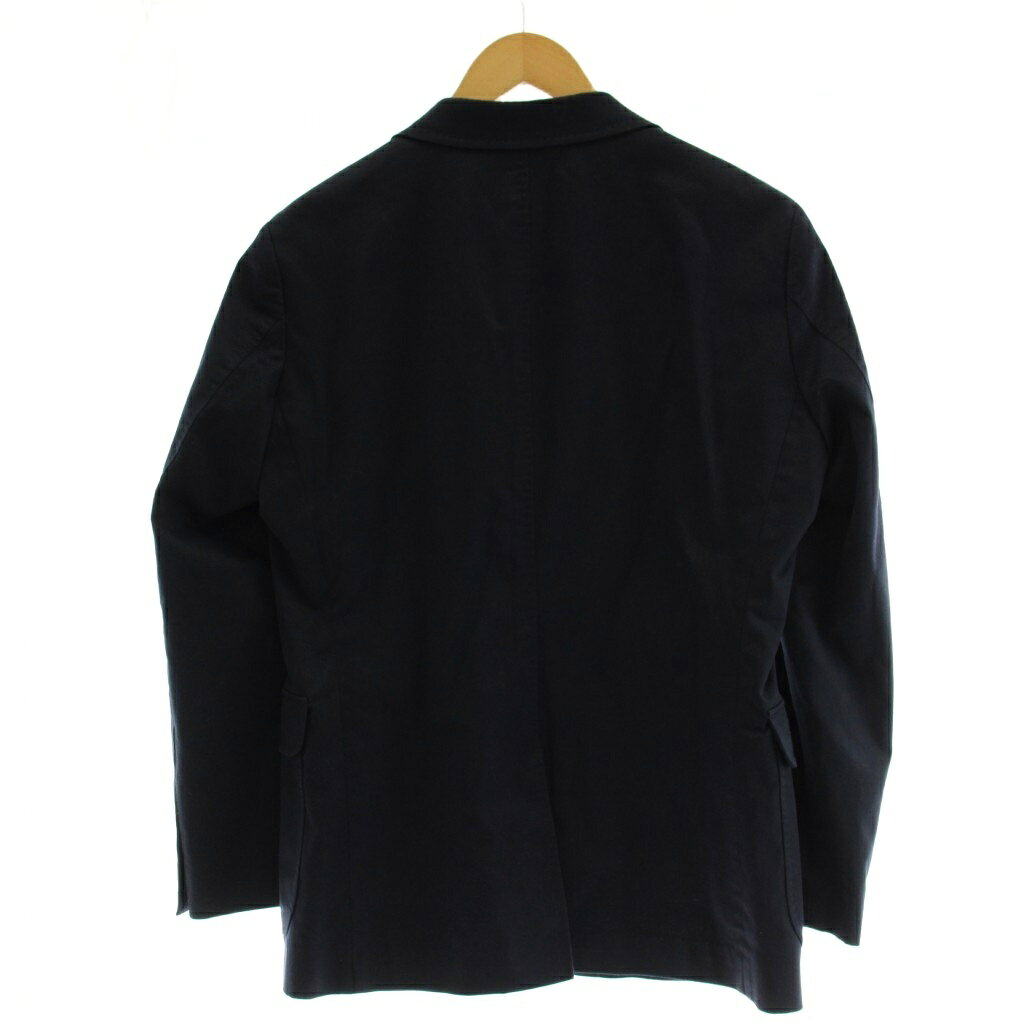 中古 バーバリーブラックレーベル BURBERRY BLACK LABEL テーラードジャケット シングル コットン M 紺 ネ auc-vector-20978571 ブランド古着の買取販売ベクトル サンプル画像2