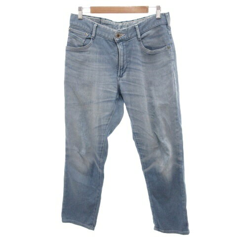 [Used] Edwin EDWIN Denim Pants Jeans Size S Indigo Blue Zip Fly Distressed Coin Pocket /YF ■GY06 Men's [Vector Used Clothing] 260427