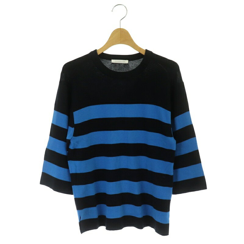 【中古】ギャルリーヴィー GALERIE VIE トゥモローランド 22AW クルーネックプルオーバー ニット カッ..