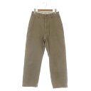 【中古】シンゾーン Shinzone HIGH WAIST CHINO ハイウエスト チノパンツ コットン 34 ベージュ /MF ■OS レディース 【ベクトル 古着】 231023