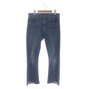 【中古】マザー mother THE INSIDER CROP STEP FRAY パンツ デニム ジーンズ ブーツカット カットオフ ストレッチ ダメージ加工 28 青 ブルー /ES ■OS レディース 【ベクトル 古着】 231024ブランドマザー mother表記サイズ28（日本サイズS相当）実寸サイズウエスト：80cm　もも幅：28cm　裾幅：20cm　股上：26cm　股下：68cm　　素材コットン94％、ポリエステル5％、ポリウレタン1％色ブルー仕様・ダメージ加工 ・ジッパーフライ ・裾/カットオフ仕様 ・ストレッチ生地状態加工などによる生地の使用感と、股の裏側に薄い黄ばみ汚れがあります。 ※使用感の他、上記のようなダメージがある中古品です。掲載写真や記載内容をご確認いただき、ご理解の上ご購入ください。備考・3110600026商品のお問い合わせの回答を休止しております。＊各商品ページの商品詳細等をご確認の上ご購入ください。【中古】マザー mother THE INSIDER CROP STEP FRAY パンツ デニム ジーンズ ブーツカット カットオフ ストレッチ ダメージ加工 28 青 ブルー /ES ■OS レディース 【ベクトル 古着】 231024状態ランク　”C”詳細については、下記および「状態ランクについて」ページをご覧ください。未使用・新品の商品ほぼ新品同様の商品使用感が少なく、かなり状態の良い商品使用感はあるが、傷や汚れの少ない商品使用感の他、傷や汚れが見られる商品かなり大きな傷みがある難あり商品※S〜CランクはUSED品となりますので、使用感をご理解の上でご入札下さい。状態ランクについてinformationブランドマザー mother表記サイズ28（日本サイズS相当）実寸サイズウエスト：80cm　もも幅：28cm　裾幅：20cm　股上：26cm　股下：68cm　　素材コットン94％、ポリエステル5％、ポリウレタン1％色ブルー仕様・ダメージ加工 ・ジッパーフライ ・裾/カットオフ仕様 ・ストレッチ生地状態加工などによる生地の使用感と、股の裏側に薄い黄ばみ汚れがあります。 ※使用感の他、上記のようなダメージがある中古品です。掲載写真や記載内容をご確認いただき、ご理解の上ご購入ください。備考・3110600026商品のお問い合わせの回答を休止しております。＊各商品ページの商品詳細等をご確認の上ご購入ください。本商品は一点物です他サイトや店舗にて販売している商品です。多少のお時間差にて欠品になることもございます。予めご了承頂ますようお願い致します。ベクトル・サイズガイドはこちらこの商品と同じブランドの商品を見る