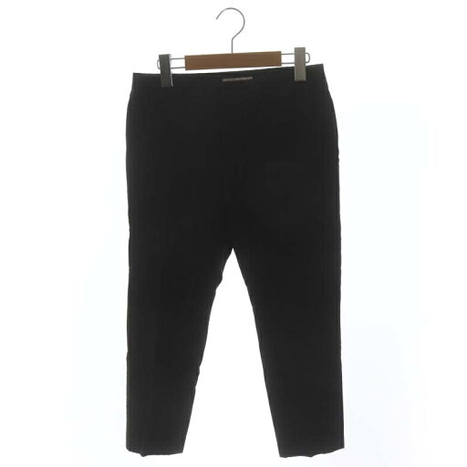 【中古】エムプルミエ ブラック M-Premier BLACK チェック柄 スリムクロップドパンツ テーパード センタープレス 36 黒 ブラック /HS ■OS ■SH レディース 【ベクトル 古着】 231121 【中古】エムプルミエ ブラック M-Premier BLACK チェック柄 スリムクロップドパンツ テーパード センタープレス 36 黒 ブラック /HS ■OS ■SH レディース 【ベクトル 古着】 231121