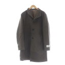 【中古】ジャーナルスタンダード JOURNAL STANDARD ステンカラーコート ロング アウター 千鳥格子 XL 茶 ブラウン /MF ■OS ■SH メンズ 【ベクトル 古着】 231208(4)
