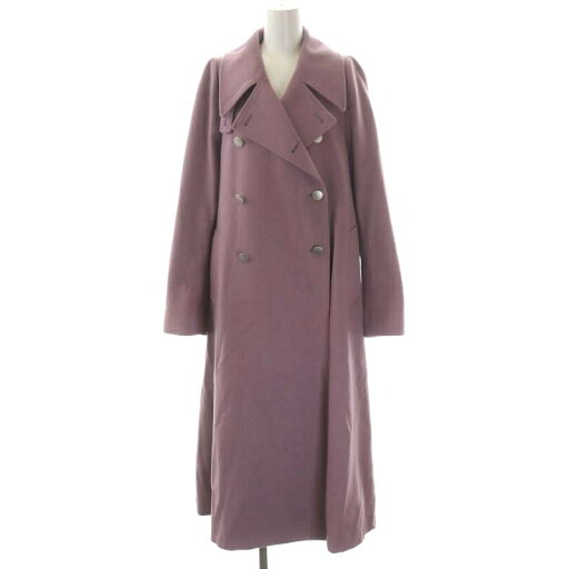 【中古】アメリヴィンテージ Ameri VINTAGE 21AW CHARME FLARE LONG COAT ダブルコート チェスター ロング アウター ウール S 紫 パープル /MI ■OS ■SH レディース 【ベクトル 古着】 231207 【中古】アメリヴィンテージ Ameri VINTAGE 21AW CHARME FLARE LONG COAT ダブルコート チェスター ロング アウター ウール S 紫 パープル /MI ■OS ■SH レディース 【ベクトル 古着】 231207