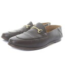 【中古】カミナンド caminando Deuxieme Classe取扱 BIT SLIP ON スリッポン レザー ローファー 6 23-23.5cm 茶色 ブラウン /SR5 レディース 【ベクトル 古着】 240125