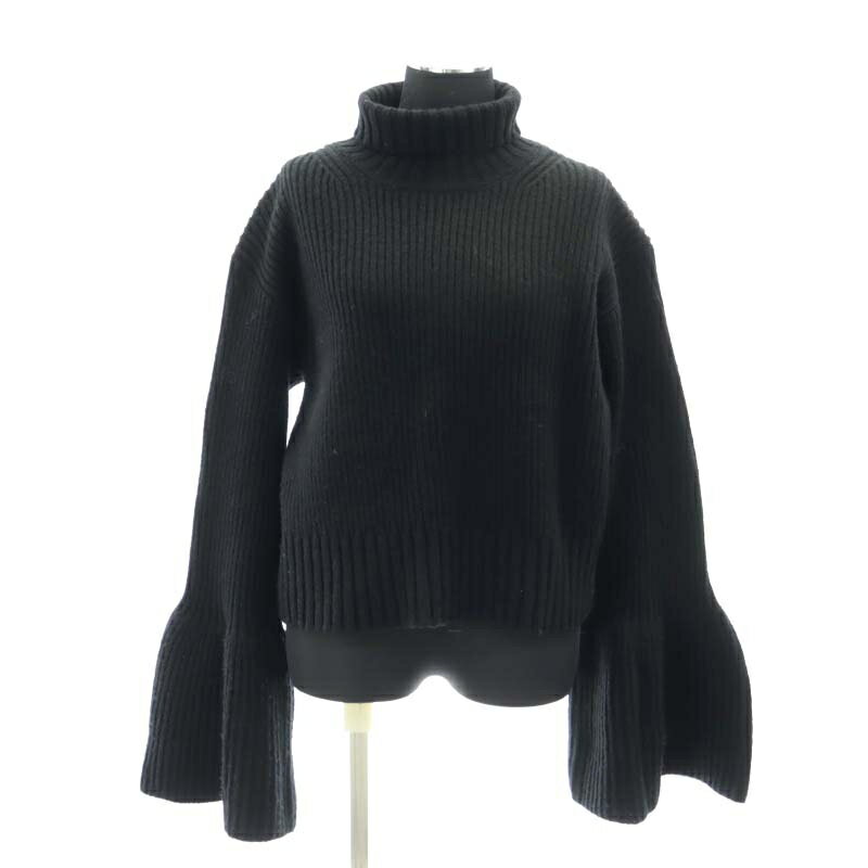 šۥ CLANE 21AW BELL SLEEVE TURTLE KNIT TOPS ˥å  Ĺµ 1  ֥å /DF OS ǥ ڥ٥ȥ  240221