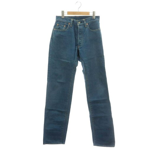 【中古】サイ SCYE ストレートデニムパンツ ジーンズ ボタンフライ コットン W29 青 ブルー /NR ■OS ■SH メンズ 【ベクトル 古着】 240319 【中古】サイ SCYE ストレートデニムパンツ ジーンズ ボタンフライ コットン W29 青 ブルー /NR ■OS ■SH メンズ 【ベクトル 古着】 240319