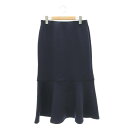【中古】未使用品 ノールケアド NORD CADRE コンフォータブルマーメイドフレアスカート ロング ミモレ F 紺 ネイビー /SY ■OS レディース 【...