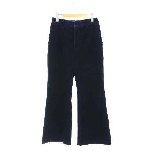 【中古】レイビームス Ray Beams コーデュロイ風フレアパンツ ボトムス ジップフライ 0 S 濃紺 /YQ ■OS レディース 【ベクトル 古着】 240722 【中古】レイビームス Ray Beams コーデュロイ風フレアパンツ ボトムス ジップフライ 0 S 濃紺 /YQ ■OS レディース 【ベクトル 古着】 240722