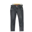 【中古】レッドカード RED CARD HAUNT別注 リム テーパード ストレッチ デニムパンツ ジーンズ 23 ダークグレー HN88503 /DF ■OS...