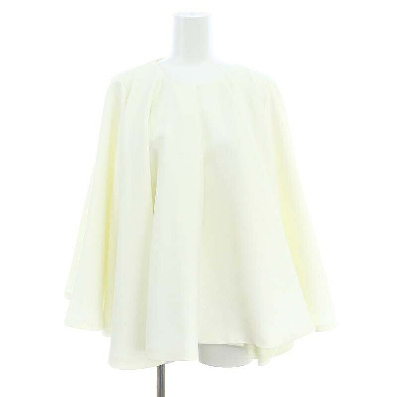 【中古】ヘイヴ Heve 22AW バタフライフレアブラウス シャツ 長袖 F 白 ホワイト /SY ■OS レディース 【ベクトル 古着】 240911