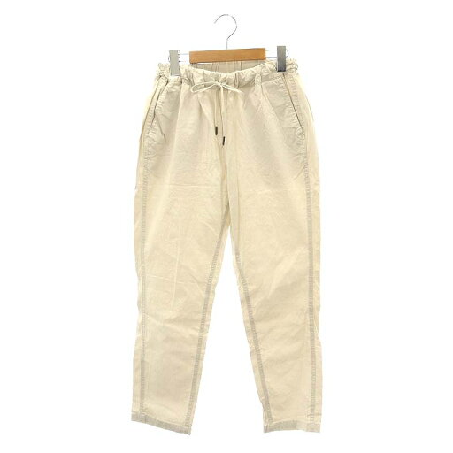 【中古】アーバンリサーチ ドアーズ URBAN RESEARCH DOORS 22SS ストレッチイージーパンツ テーパード 麻 リネン混 M ベージュ /AT ■OS レディース 【ベクトル 古着】 241009 【中古】アーバンリサーチ ドアーズ URBAN RESEARCH DOORS 22SS ストレッチイージーパンツ テーパード 麻 リネン混 M ベージュ /AT ■OS レディース 【ベクトル 古着】 241009