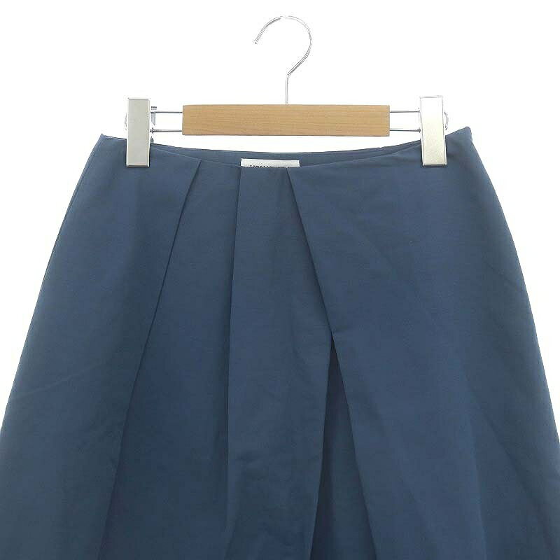 ブランド古着の買取販売ベクトルの【中古】トゥモローランド TOMORROWLAND コットンタックスカート ひざ丈 34 XS ブルーアッシュ ■SH /SY ■OS レディース 【ベクトル 古着】 241010｜アングル3