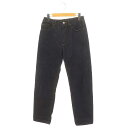 【中古】マンナ Manna ストレッチストレートデニムパンツ M ブラック /SY ■OS レディース 【ベクトル 古着】 241011(4)