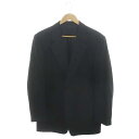 【中古】ダーバン DURBAN テーラードジャケット 2B 総裏地 黒 ブラック /ES ■OS レディース 【ベクトル 古着】 241017