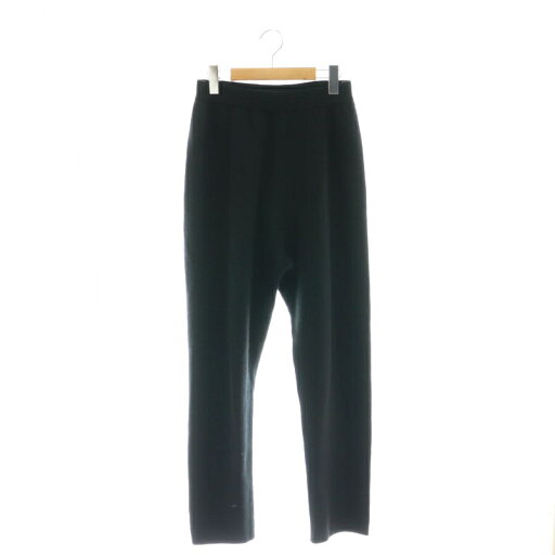 【中古】アダワス ADAWAS ニットパンツ テーパード ウール イージー F 黒 ブラック /MI ■OS レディース 【ベクトル 古着】 241203 【中古】アダワス ADAWAS ニットパンツ テーパード ウール イージー F 黒 ブラック /MI ■OS レディース 【ベクトル 古着】 241203