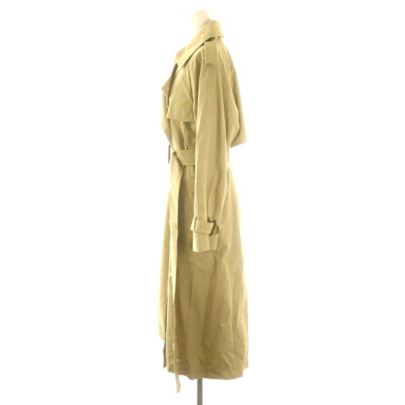 【中古】ロペ ROPE シャンブレーベーシックトレンチコート 38 M ベージュ GGO22040A /KO ■OS ■SH レディース 【ベクトル 古着】 241209