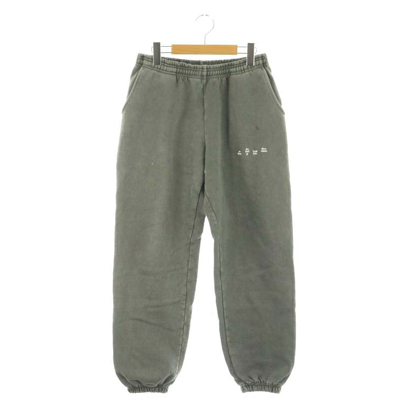 【中古】バル bal GARMENT DYE SWEATPANT スウェットパンツ 裏起毛 刺繍 ガーメント 染め加工 M グレー /KO ■OS ■SH メンズ 【ベクトル 古着】 241223