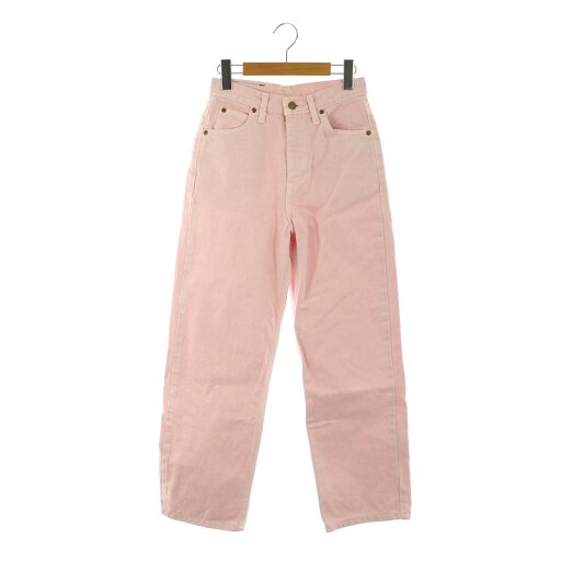 【中古】リー LEE 近年モデル STANDARD WARDROBE ストレートパンツ デニム ジーンズ XS ピンク /MY ■OS レディース 【ベクトル 古着】 250107 【中古】リー LEE 近年モデル STANDARD WARDROBE ストレートパンツ デニム ジーンズ XS ピンク /MY ■OS レディース 【ベクトル 古着】 250107