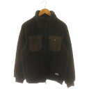 【中古】ハイランドパーク Highland Park チェックボアブルゾン ジャケット アウター M 紺 茶 ネイビー ブラウン /MI ■OS ■SH メンズ 【ベクトル 古着】 250109(4)