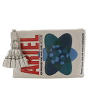 【中古】アニヤハインドマーチ ANYA HINDMARCH GERGIANA CLUTCH クラッチバッグ レザー ライトグレー /YO14 レディース 【ベク...