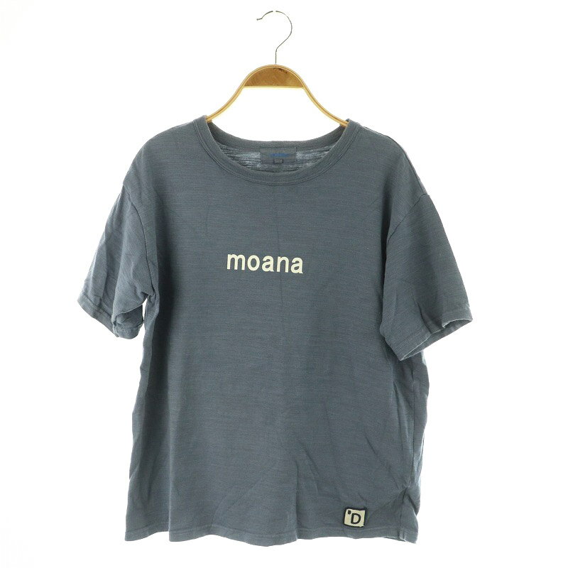 【中古】アーバンリサーチ ドアーズ URBAN RESEARCH DOORS 23SS melelana 半袖T-shirts Tシャツ プリント F ネイビー /MY ■OS レディース 【ベクトル 古着】 250331