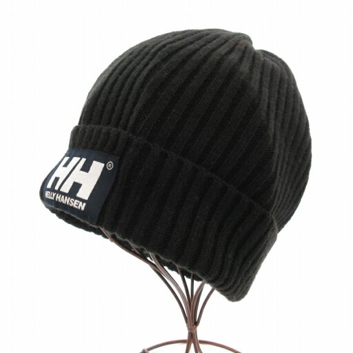 【中古】ヘリーハンセン HELLY HANSEN ニット帽 ビーニー ワッチキャップ F 黒 ブラック /TZ メンズ レディース 【ベクトル 古着】 250523 【中古】ヘリーハンセン HELLY HANSEN ニット帽 ビーニー ワッチキャップ F 黒 ブラック /TZ メンズ レディース 【ベクトル 古着】 250523