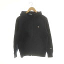 【中古】チャンピオン CHAMPION パーカー ジップアップ ネイビー ■GY39 ■AX /SY ■OS メンズ 【ベクトル 古着】 250328