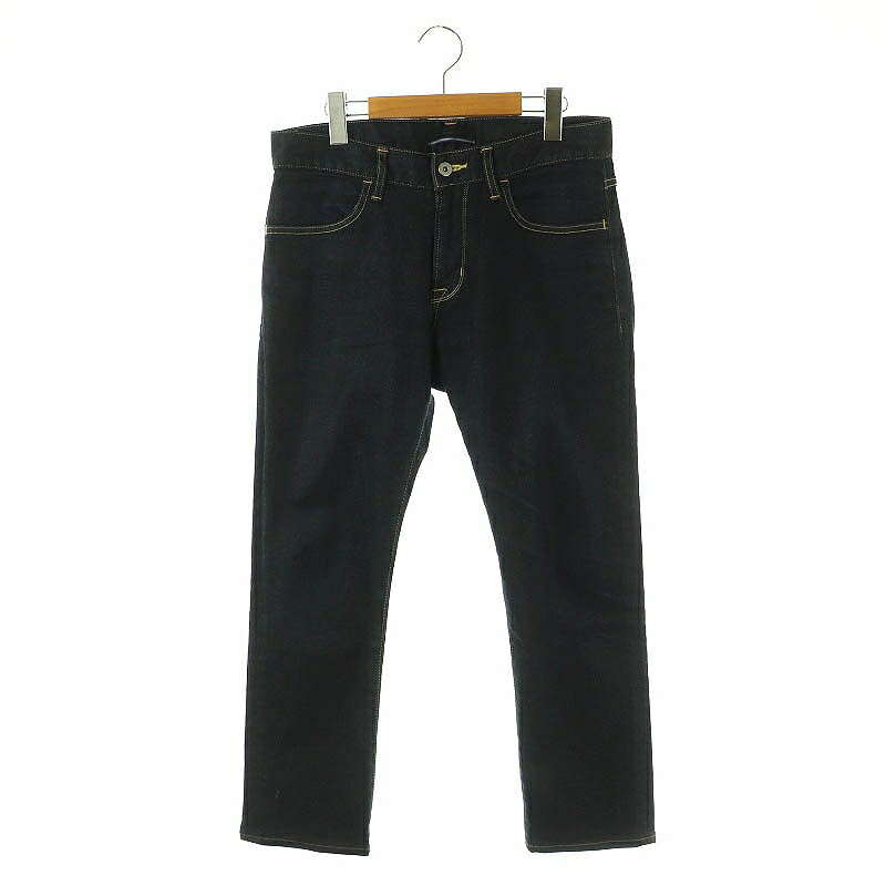 【中古】ジュンハシモト junhashimoto POCKET PT デニムパンツ ジーンズ クロップド スリム 2 インディゴ /ES ■OS メンズ 【ベクトル 古着】 250404