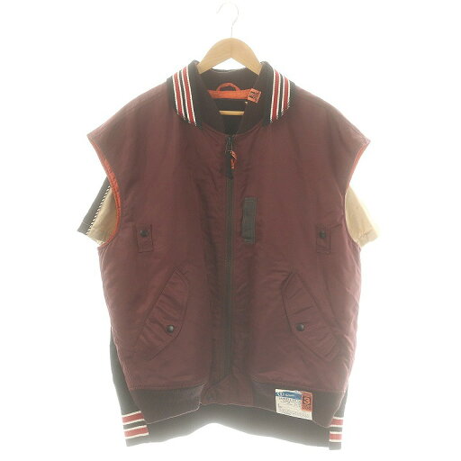 【中古】メゾンミハラヤスヒロ Maison MIHARA YASUHIRO ドッキング スーベニア 半袖 ジャケット ブルゾン 46 マルチカラー /MI ■OS ■SH メンズ 【ベクトル 古着】 250409 【中古】メゾンミハラヤスヒロ Maison MIHARA YASUHIRO ドッキング スーベニア 半袖 ジャケット ブルゾン 46 マルチカラー /MI ■OS ■SH メンズ 【ベクトル 古着】 250409