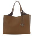 【中古】トッズ TOD'S XBWAPAF 9300 QRI トートバッグ ハンドバッグ レザー チャーム付き ブラウン /YO20 レディース 【ベクトル 古...