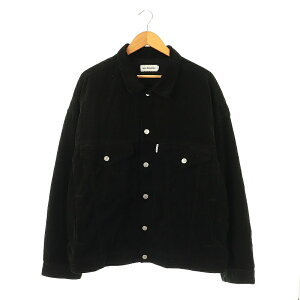 【中古】クーティー COOTIE プロダクションズ PRODUCTIONS 24AW 3rd Type Corduroy Jacket コーデュロイ シャツジャケット L 黒 /MI ■OS メンズ 【ベクトル 古着】 250423