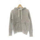 【中古】ドレステリア DRESSTERIOR 吊裏毛ライトジップアップパーカー スウェット 1 グレー /DO ■OS レディース 【ベクトル 古着】 250425