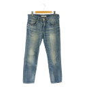 【中古】レッドカード RED CARD Anniversary 25th CROP デニムパンツ ジーンズ インディゴ 23 紺 ネイビー /AT ■OS レデ...