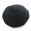 【中古】中川政七商店 ベレー帽 ニット ウール 黒 ブラック /UO レディース 【ベクトル 古着】 250513