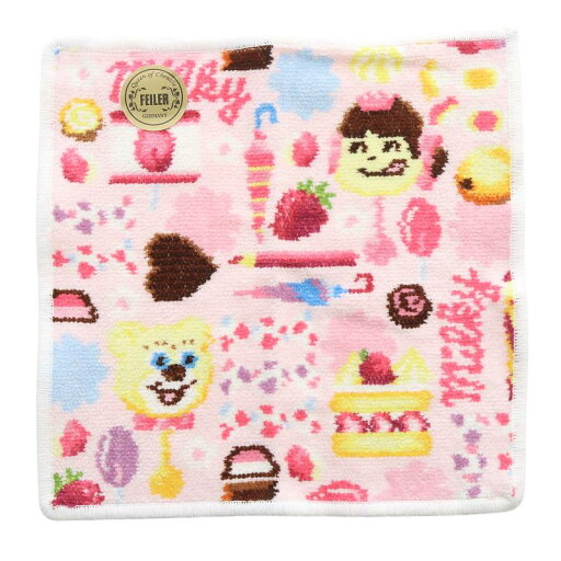 【中古】フェイラー FEILER ラブラリー ペコちゃん ハンカチ ピンク /SR10 レディース 【ベクトル 古着】 250523 【中古】フェイラー FEILER ラブラリー ペコちゃん ハンカチ ピンク /SR10 レディース 【ベクトル 古着】 250523