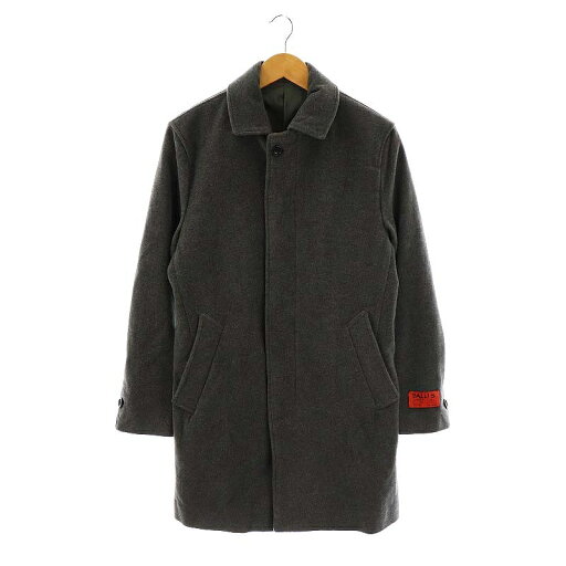 【中古】インヘリット INHERIT Ballis VELOUR ステンカラーコート アウター ウール M グレー 18020720300640 /NR ■OS ■GY39 ■AX メンズ 【ベクトル 古着】 250715 【中古】インヘリット INHERIT Ballis VELOUR ステンカラーコート アウター ウール M グレー 18020720300640 /NR ■OS ■GY39 ■AX メンズ 【ベクトル 古着】 250715